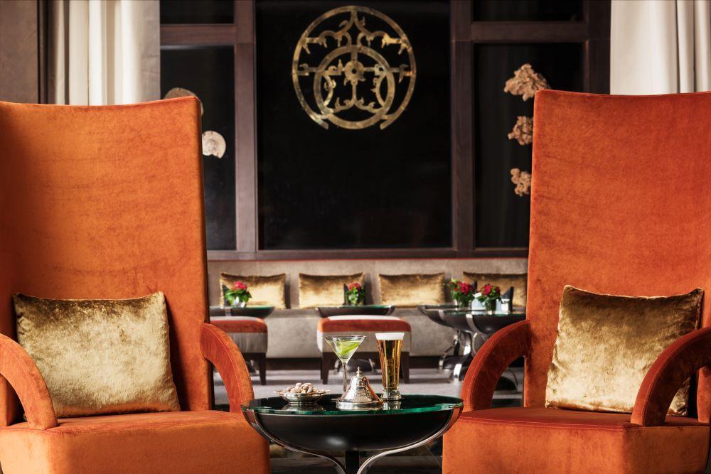 Moevenpick Hotel Mansour Eddahbi Marrakech Marrakesh Esterno foto The lobby